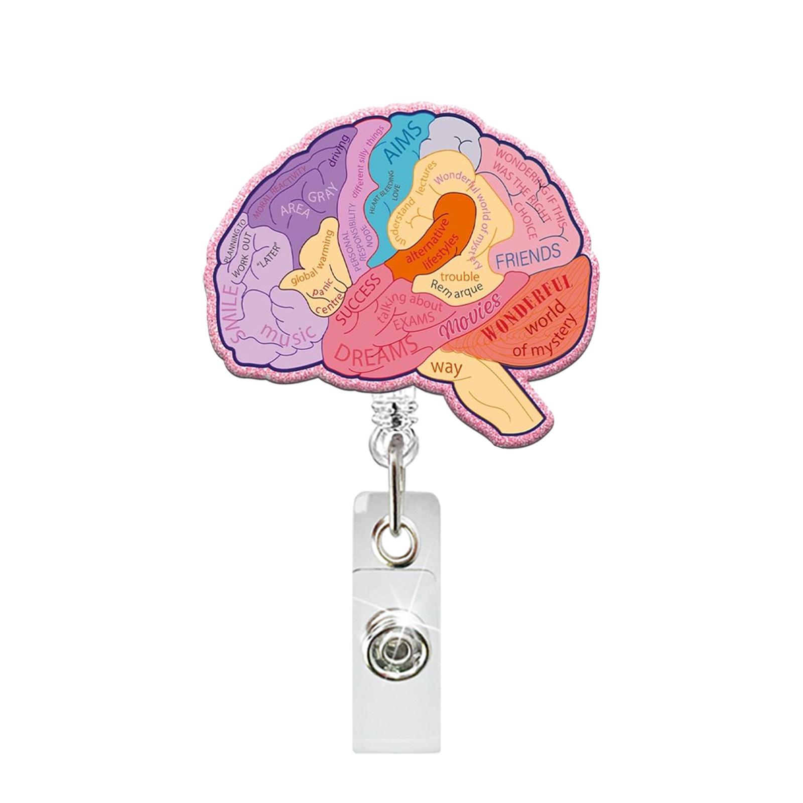 1Pc Medical Heart Brain Lungs Acrylic Glitter Retractable Badge Reel Rotating Crocodile Clip ID Badge Holder for Doctor Nurse
1Pc Medical Heart Brain Lungs Acrylic Glitter Retractable Badge Reel Rotating Crocodile Clip ID Badge Holder for Doctor Nurse