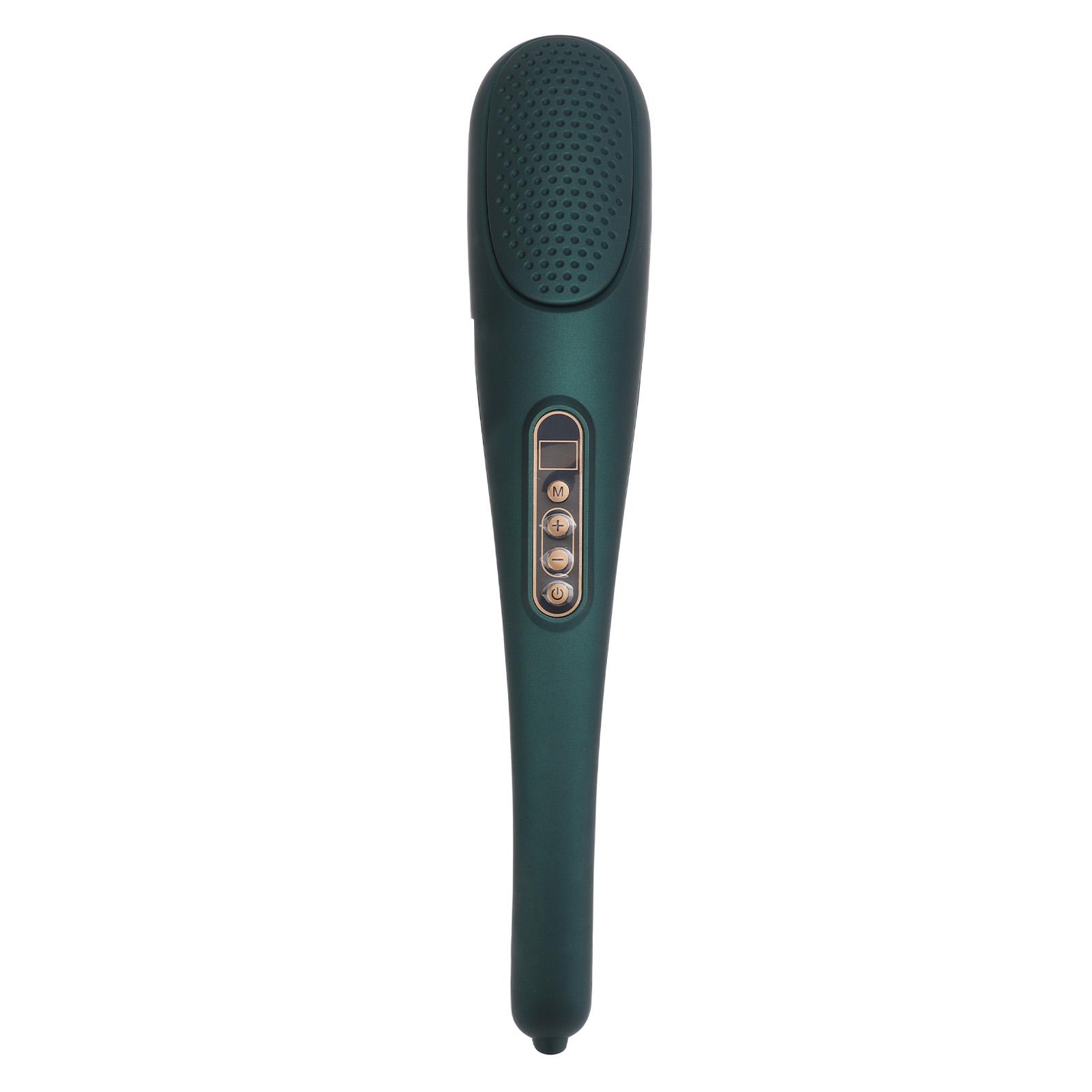 Electric Massager Rechargeable 15 Modes 6 Massage Heads Portable Handheld Deep Tissue Massager for Neck Back Green
Electric Massager Rechargeable 15 Modes 6 Massage Heads Portable Handheld Deep Tissue Massager for Neck Back Green