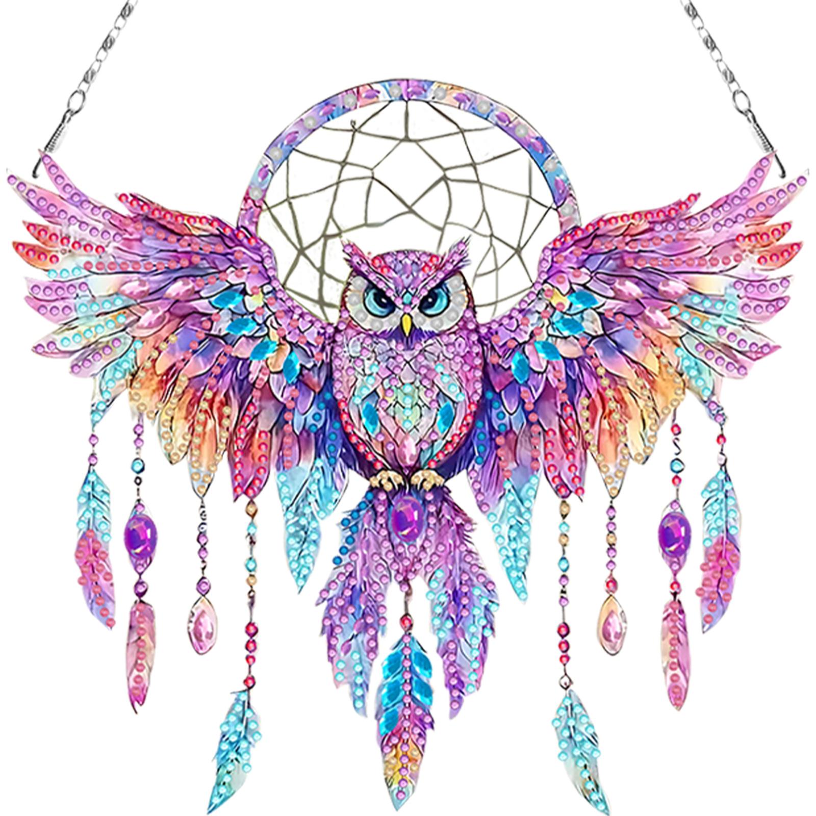 2D Flat DIY Special Shape Hanging Diamond Art Kits Diamond Painting Set Diamond Art Pendant Window Hanging Art for Home Decor
2D Flat DIY Special Shape Hanging Diamond Art Kits Diamond Painting Set Diamond Art Pendant Window Hanging Art for Home Decor