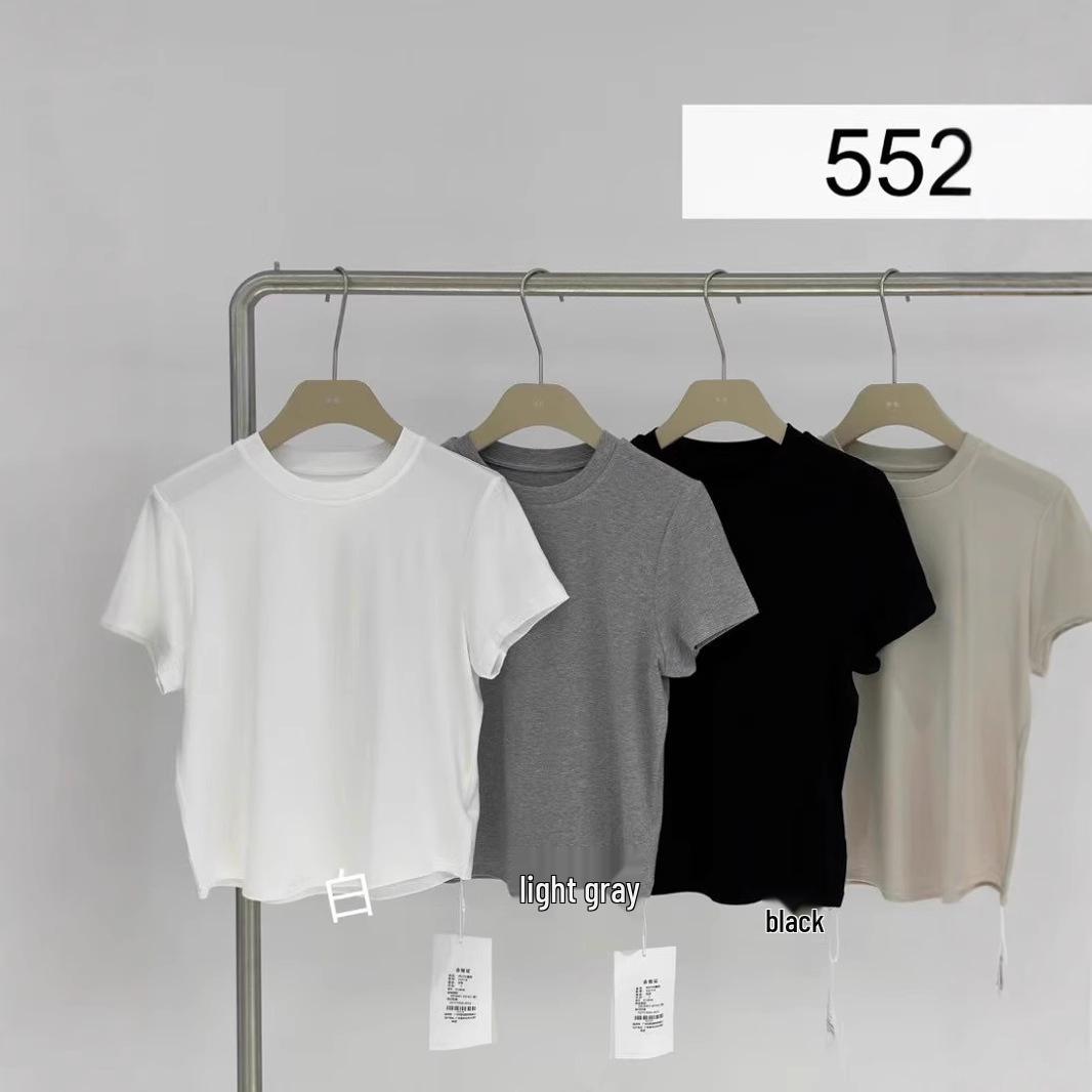Makuqie Women s Loose Fit Korean Style Short Crop Top - Plus Size, Casual Crew Neck, Spring/Summer T-Shirt One Size серый
Makuqie Women s Loose Fit Korean Style Short Crop Top - Plus Size, Casual Crew Neck, Spring/Summer T-Shirt One Size серый