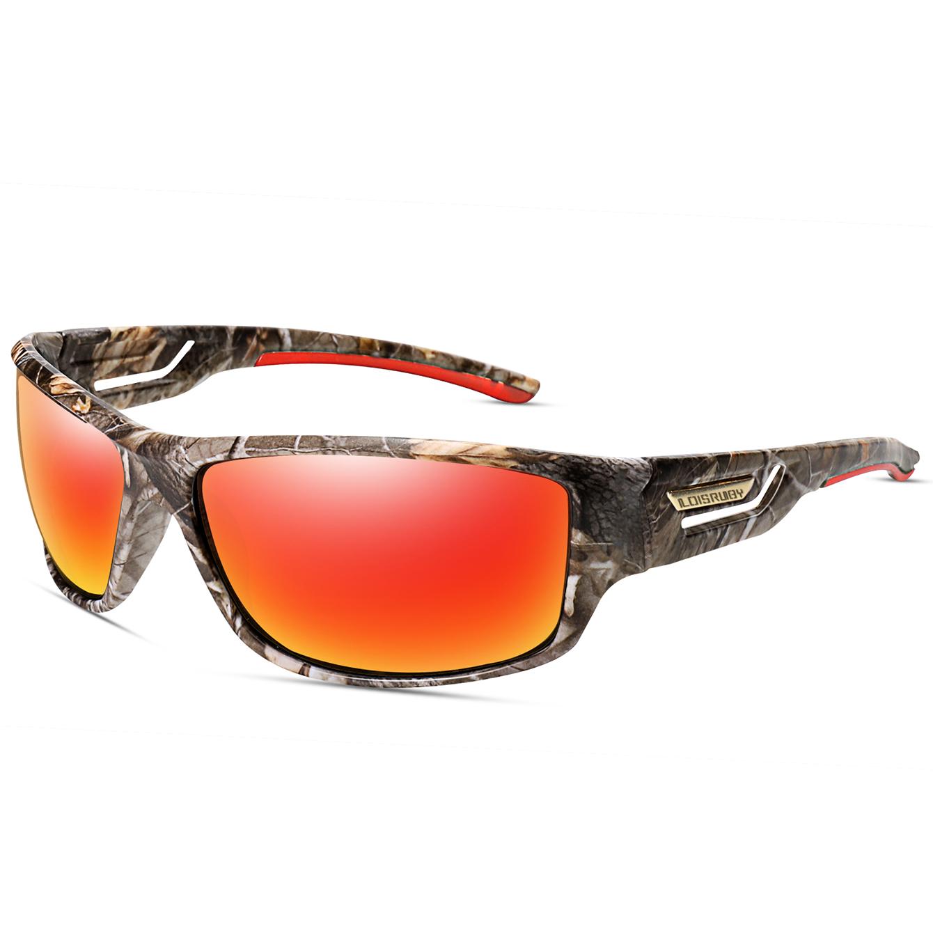 LOISRUBY Fishing Sunglasses Men Camouflage Driving Outdoor Use Sports Cycling Running Goggles UV400 Tackle Glasses
LOISRUBY Fishing Sunglasses Men Camouflage Driving Outdoor Use Sports Cycling Running Goggles UV400 Tackle Glasses