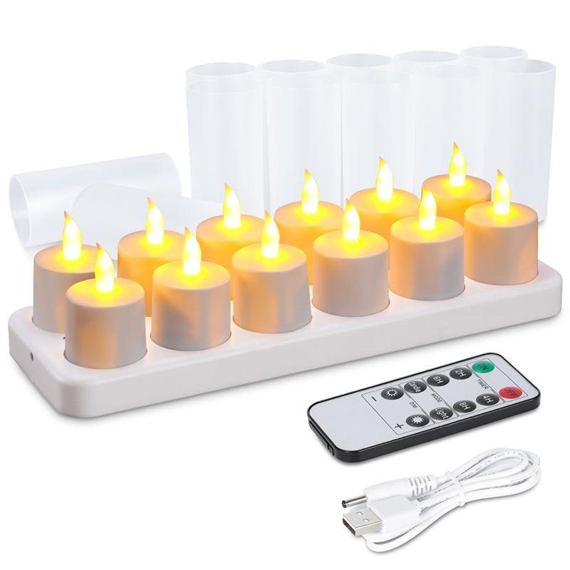 M-Modern-For HOME Party Romantic Rechargeable Tea Light Candles With Remote Timer–Suitable For Restaurants, Weddings, Christmas білий
M-Modern-For HOME Party Romantic Rechargeable Tea Light Candles With Remote Timer–Suitable For Restaurants, Weddings, Christmas білий