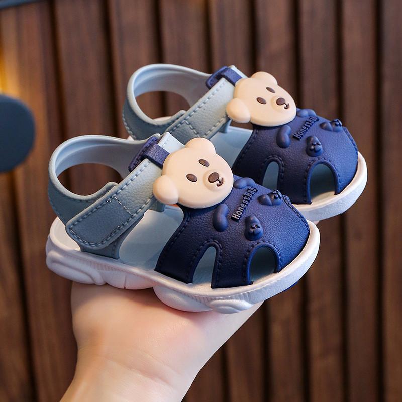 Summer Bear Kids Slides With Soft Nonslip Sole For Toddler Casual Wear 17 синій
Summer Bear Kids Slides With Soft Nonslip Sole For Toddler Casual Wear 17 синій