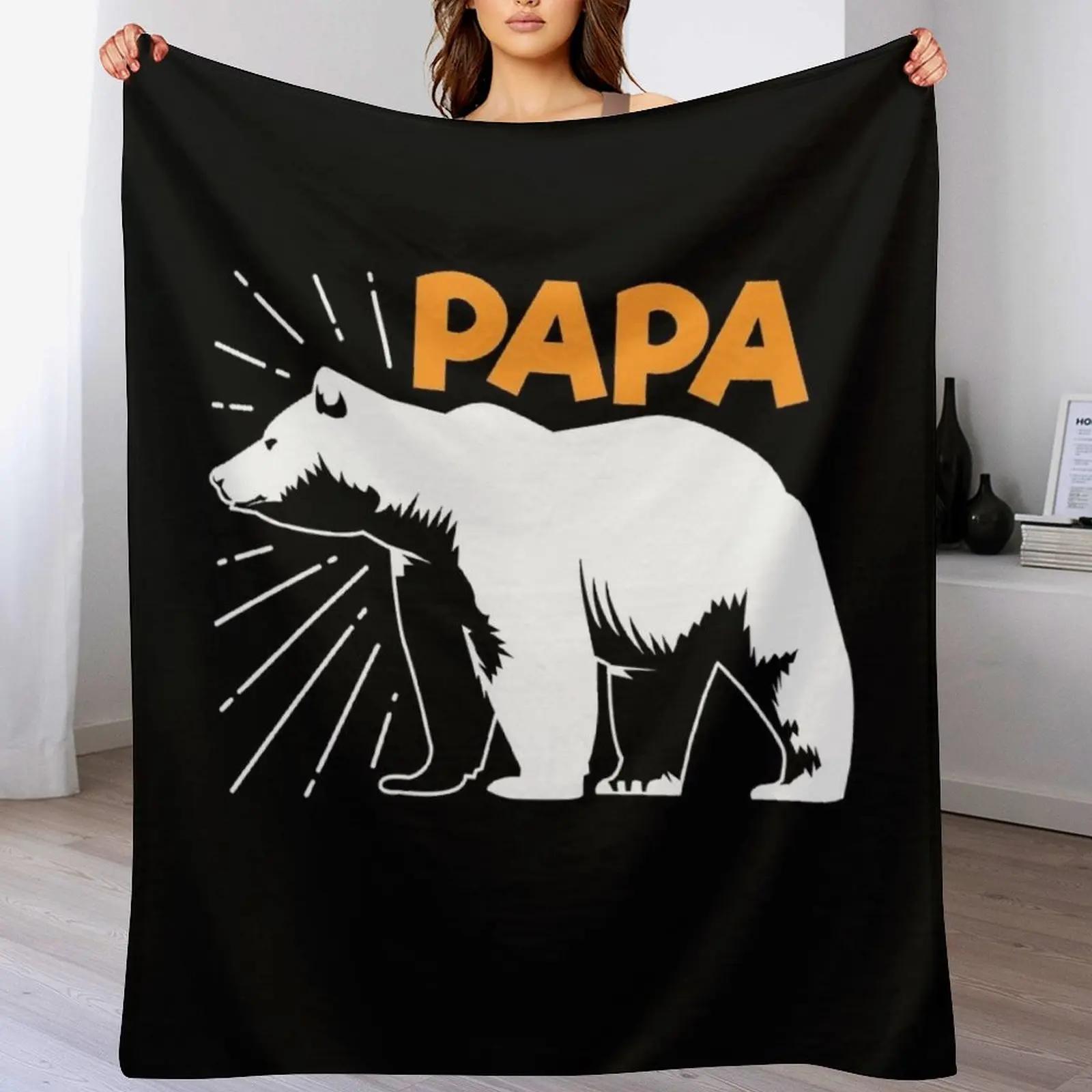 New Papa Bear Proud Dad Funny Fathers Day Gift Edit Throw Blanket Cozy Home Blanket Gift for Christmas Holiday 102x76cm(40x30in)
New Papa Bear Proud Dad Funny Fathers Day Gift Edit Throw Blanket Cozy Home Blanket Gift for Christmas Holiday 102x76cm(40x30in)