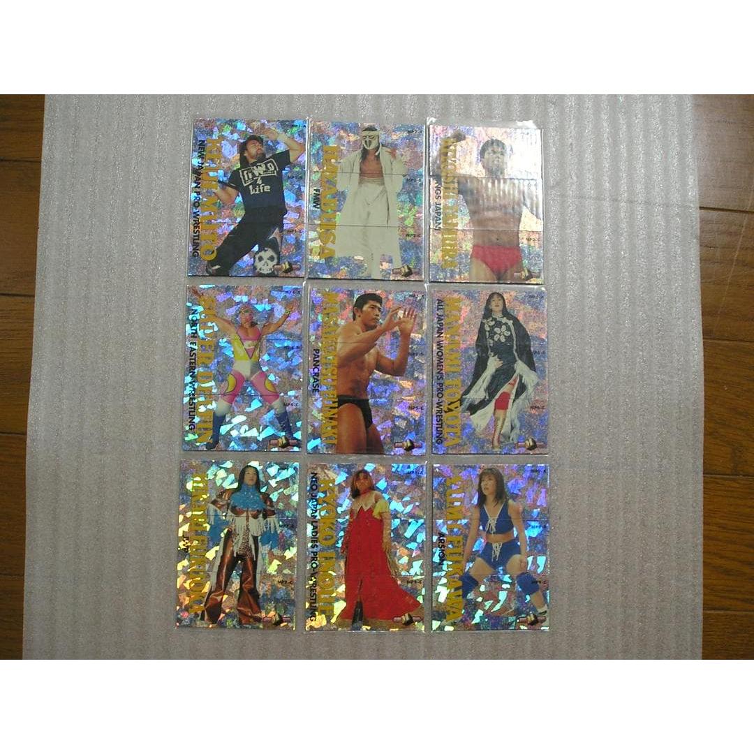 BBM98 Pro Wrestling Card Magnet Card All 9 Types
BBM98 Pro Wrestling Card Magnet Card All 9 Types