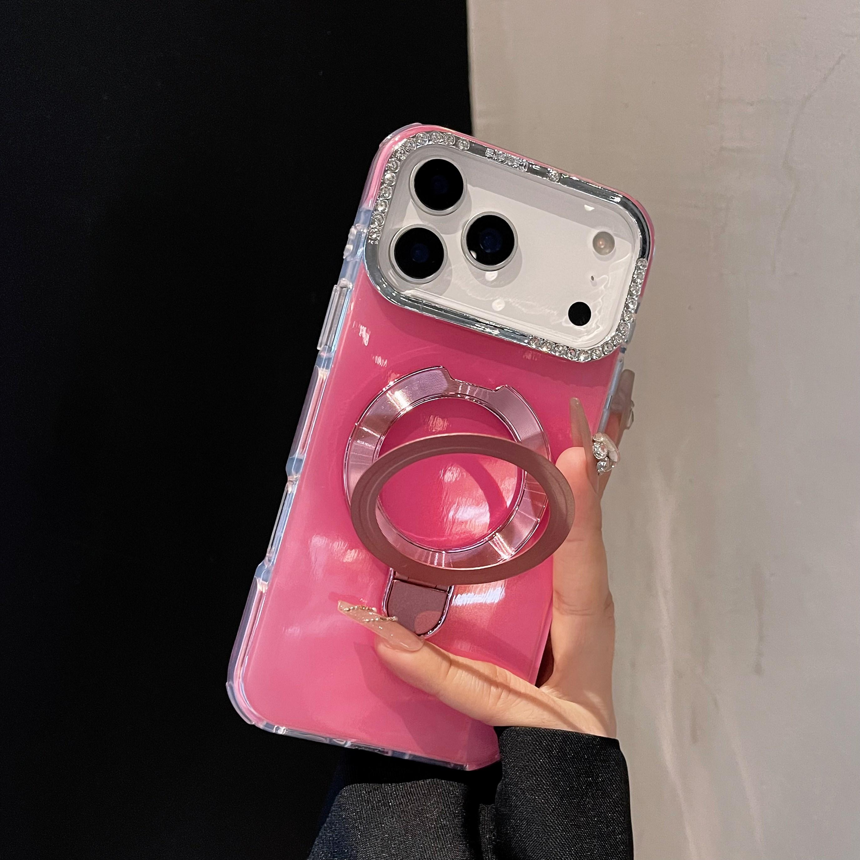Jelly Color Magnetic Folding Stand Case For iPhone 17 16 15 14 13 Pro Max Glitter Diamond Shockproof Metal Bracket Holder Cover iPhone17 Pro
Jelly Color Magnetic Folding Stand Case For iPhone 17 16 15 14 13 Pro Max Glitter Diamond Shockproof Metal Bracket Holder Cover iPhone17 Pro