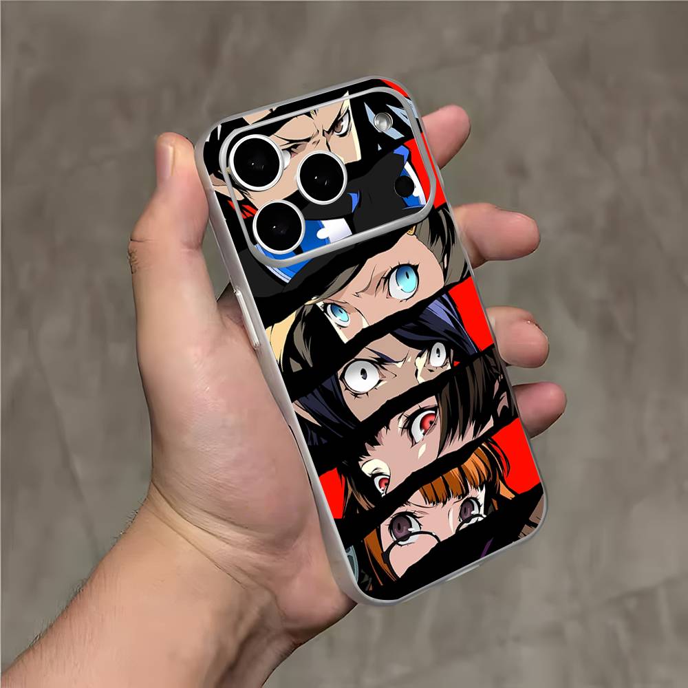 Game P-PersonaS 5 Shockproof Transparent White Phone Case For iPhone 17,16,15,14,13,12,11,Pro,Max Magnetic Wireless Charging iPhone15
Game P-PersonaS 5 Shockproof Transparent White Phone Case For iPhone 17,16,15,14,13,12,11,Pro,Max Magnetic Wireless Charging iPhone15