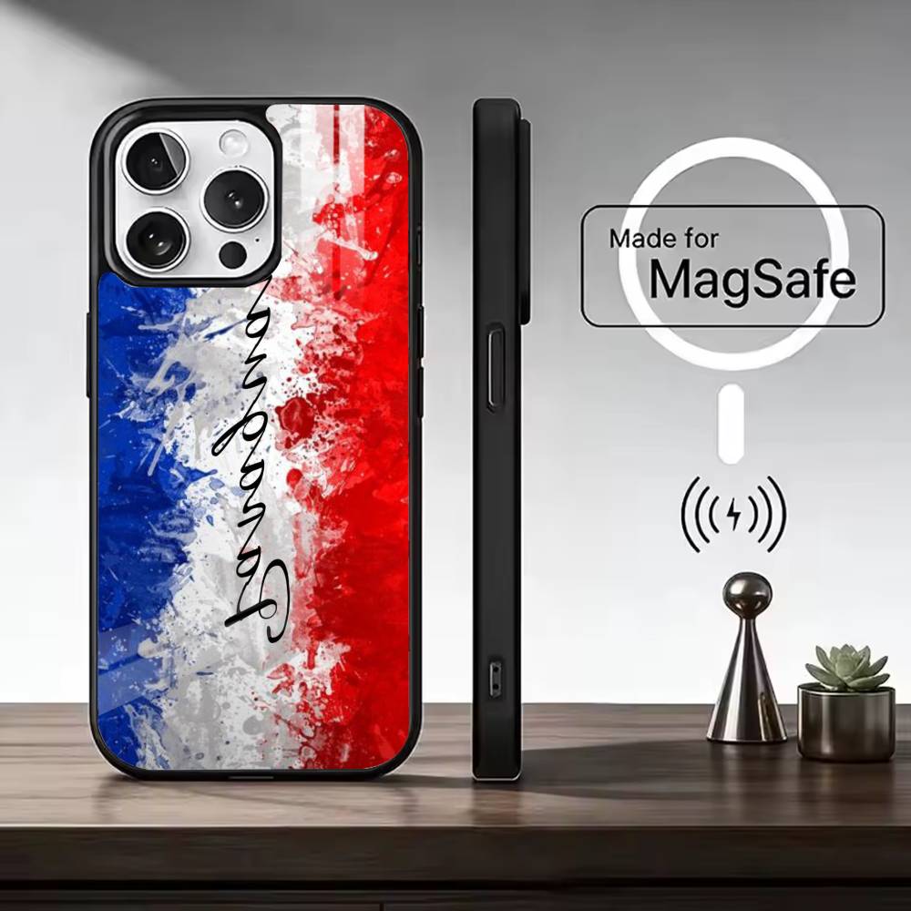 Cheer on F-France Flag Phone Case For iPhone17,16,15,14,13,12,11 Plus,Pro Magnetic For Magsafe Wireless Charging iPhone12
Cheer on F-France Flag Phone Case For iPhone17,16,15,14,13,12,11 Plus,Pro Magnetic For Magsafe Wireless Charging iPhone12