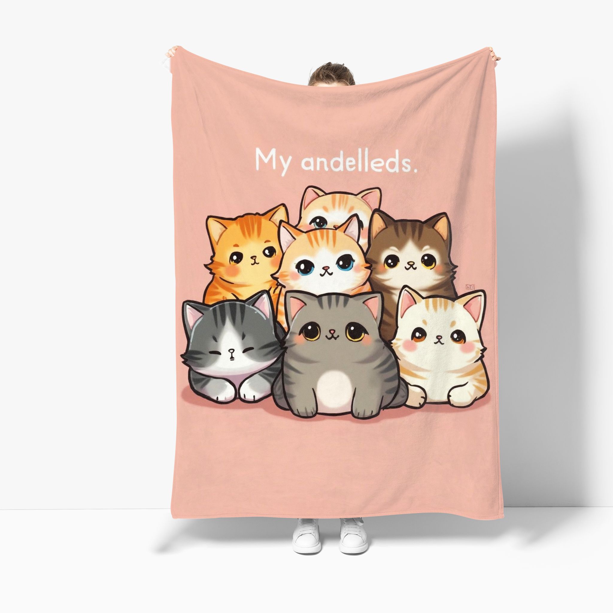 VIKAMA Cartoon Cat Pattern Blanket, Soft And Comfortable Sofa, Bed Blanket, Office Travel Blanket, Pet Supplies 75x90cm
VIKAMA Cartoon Cat Pattern Blanket, Soft And Comfortable Sofa, Bed Blanket, Office Travel Blanket, Pet Supplies 75x90cm