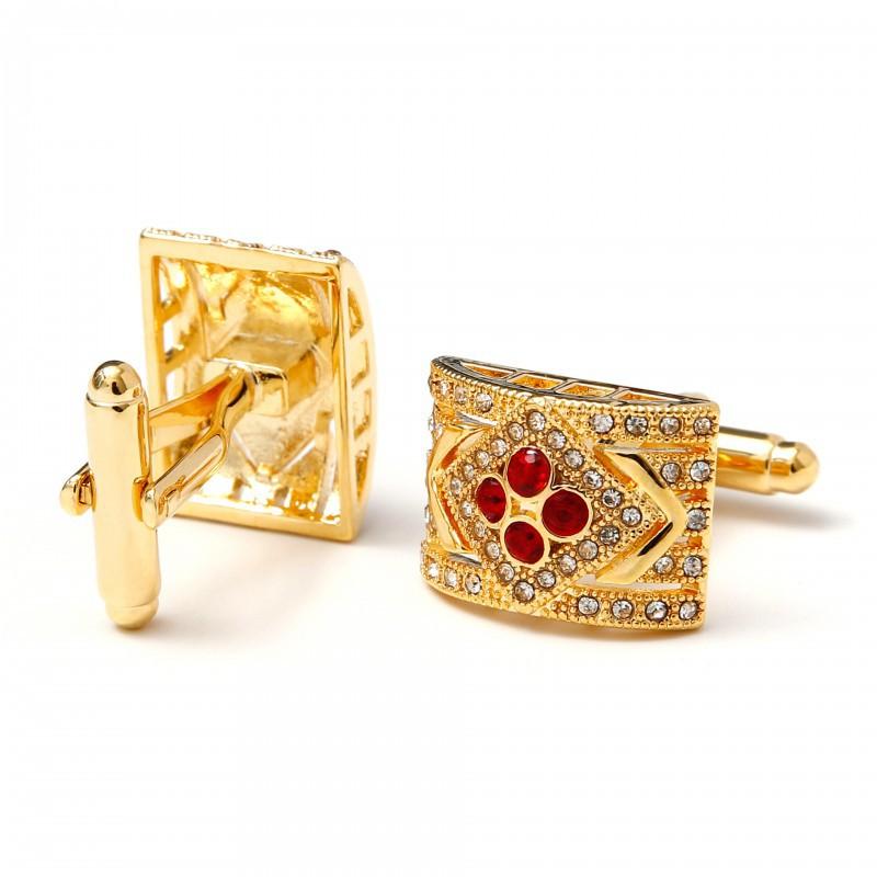Men s Cufflinks Zircon Gold Sleeve-studded Button Ornaments copper
Men s Cufflinks Zircon Gold Sleeve-studded Button Ornaments copper