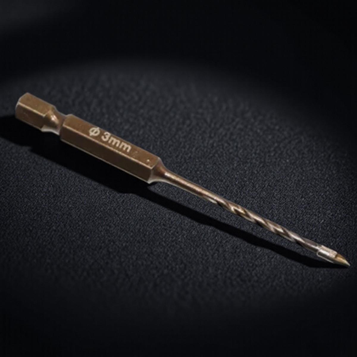 1PC Cross Hexagonal Tile Drill Bit for Glass Ceramic Concrete Size 3 to 12mm Carbide Hole Cutter Tool
1PC Cross Hexagonal Tile Drill Bit for Glass Ceramic Concrete Size 3 to 12mm Carbide Hole Cutter Tool