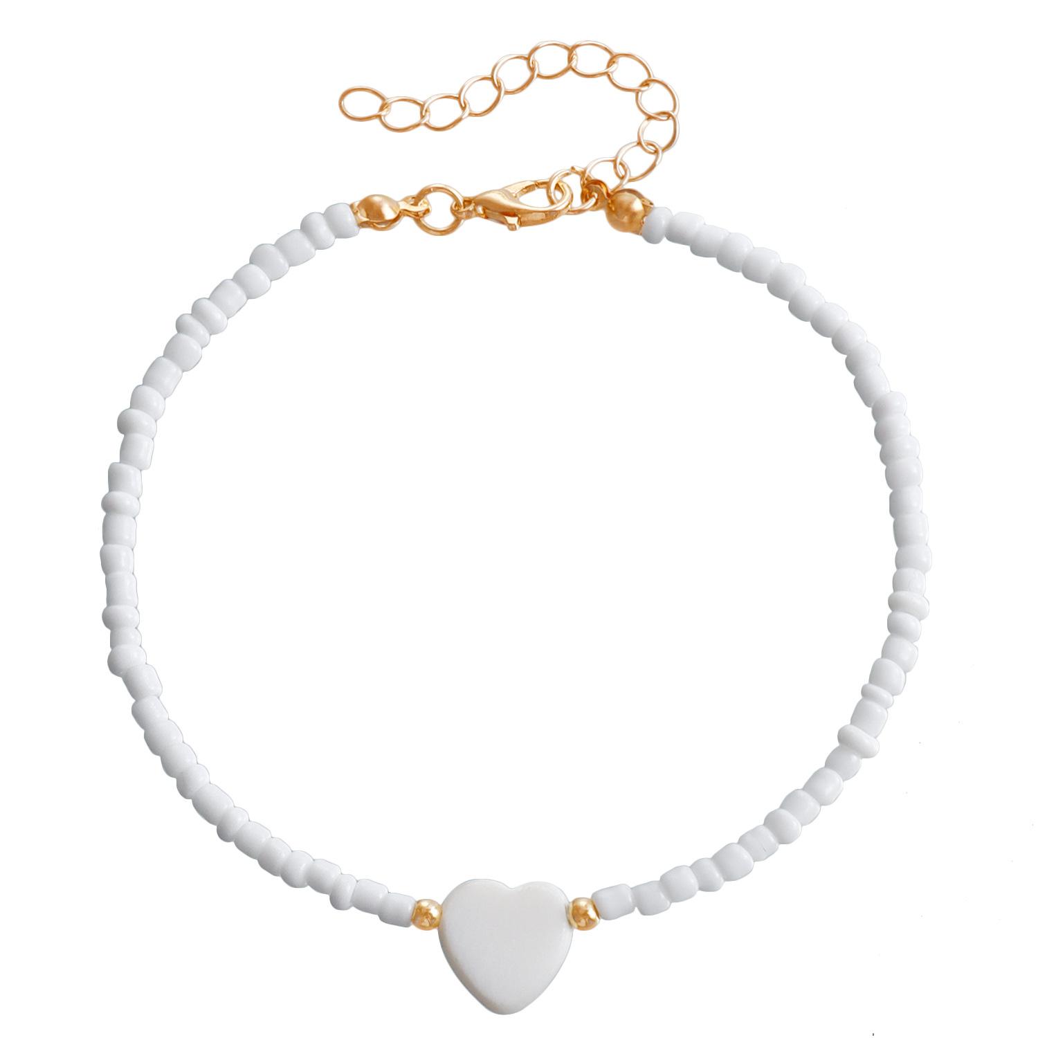 The new bohemian colored rice beads beaded handmade anklets of the season, and the Fritillary love foot accessories can be adjusted.
The new bohemian colored rice beads beaded handmade anklets of the season, and the Fritillary love foot accessories can be adjusted.