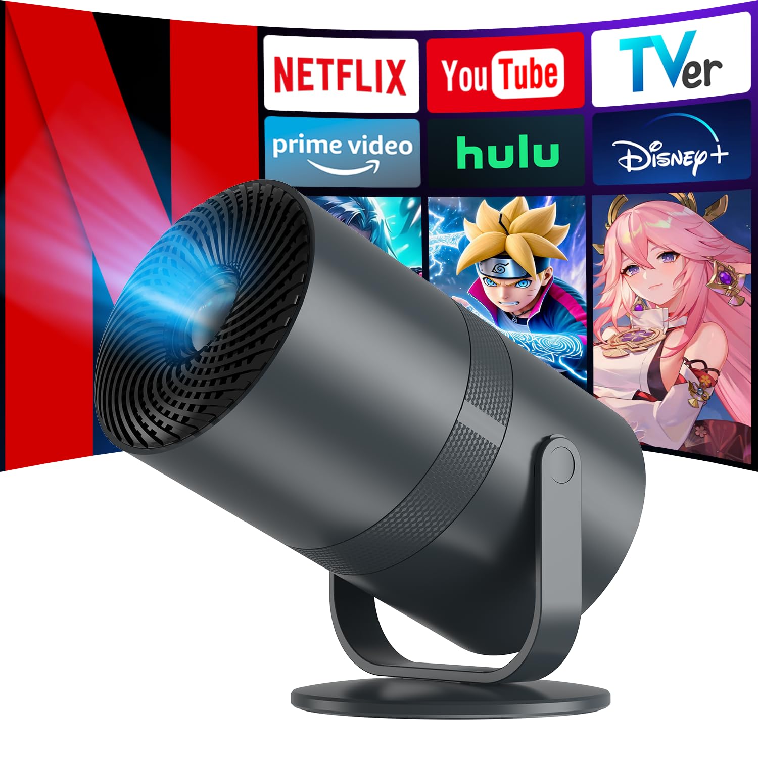 YINCODI Домашній Проектор Перший і Легкий Проектор з Android TV та Компактний 1080P Стельовий WiFi Bluetooth Автоматична Корекція Трапеції Масштабування Домашній Легкий Тихий сірий колір
YINCODI Домашній Проектор Перший і Легкий Проектор з Android TV та Компактний 1080P Стельовий WiFi Bluetooth Автоматична Корекція Трапеції Масштабування Домашній Легкий Тихий сірий колір