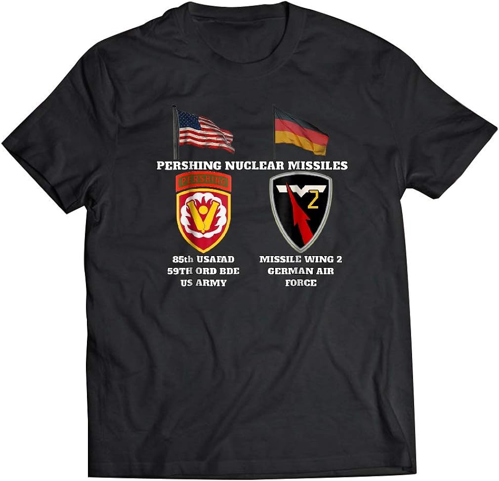 85th USAFAD SSI w Pershing and Missile Wing 2 Nuc v TShirt 100 Cotton ONeck Short Sleeve Casual Mens Tshirt Size S3XL S
85th USAFAD SSI w Pershing and Missile Wing 2 Nuc v TShirt 100 Cotton ONeck Short Sleeve Casual Mens Tshirt Size S3XL S
