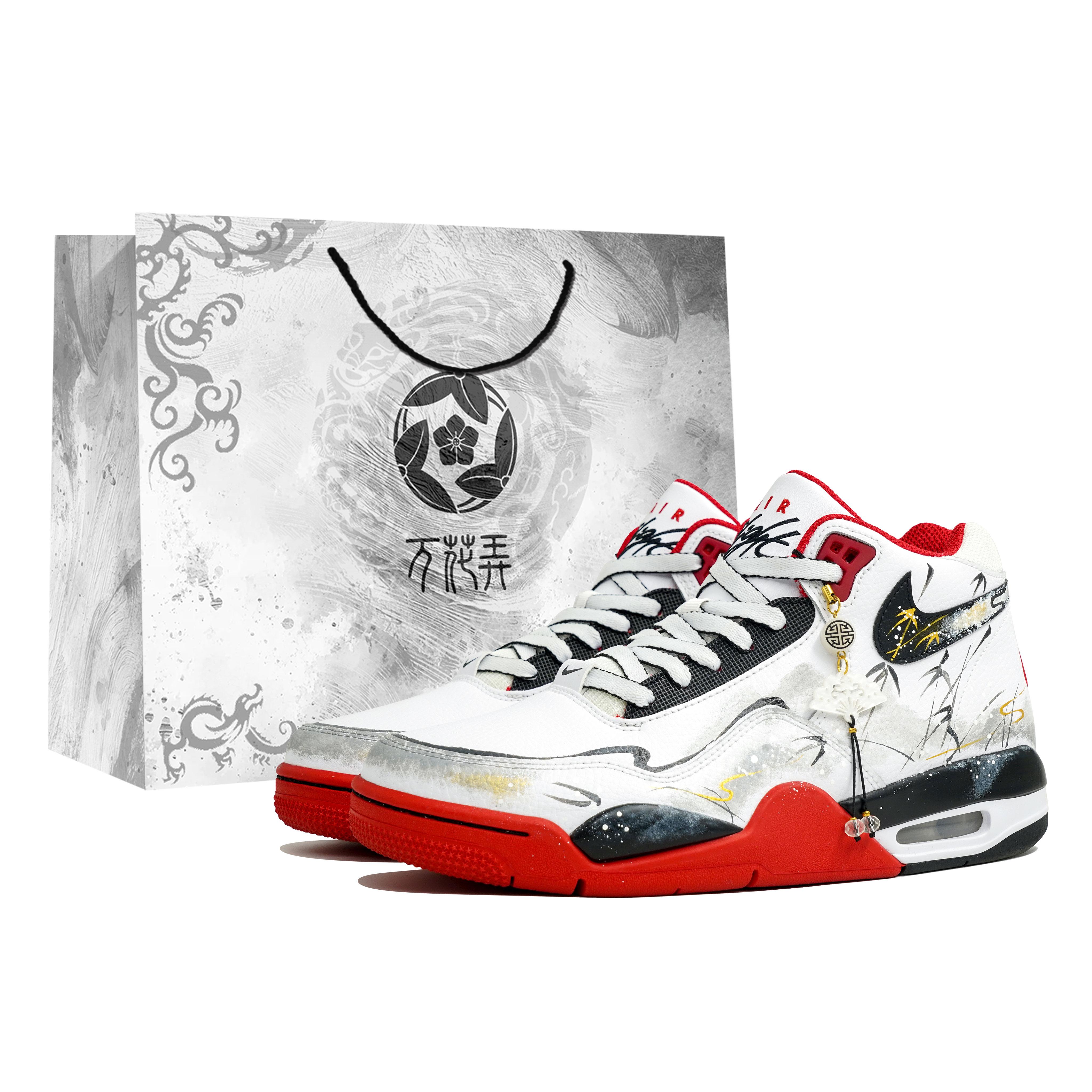 Nike Flight Legacy Kaleidoscope, Ink Mountain Path, Shopping Bag Abrasion Resistant Mid top Vintage Basketball Shoes BQ4212-100(Team1024-S-BOX) 40.5
Nike Flight Legacy Kaleidoscope, Ink Mountain Path, Shopping Bag Abrasion Resistant Mid top Vintage Basketball Shoes BQ4212-100(Team1024-S-BOX) 40.5