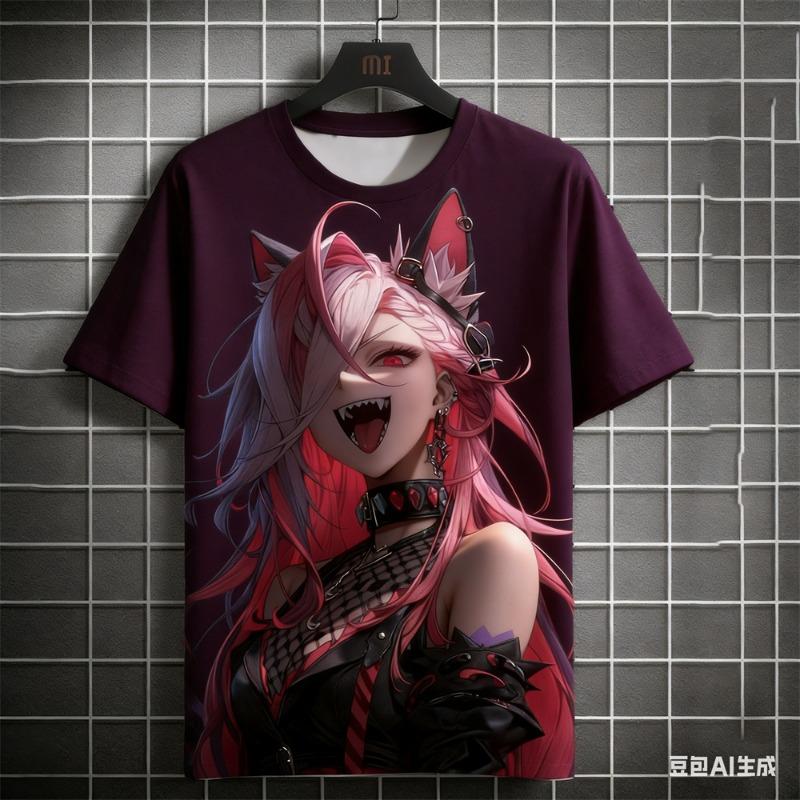 Summer Men s Women s T-Shirts 3D anime girl pattern printing gifts for man casual home graphic t shirts S
Summer Men s Women s T-Shirts 3D anime girl pattern printing gifts for man casual home graphic t shirts S