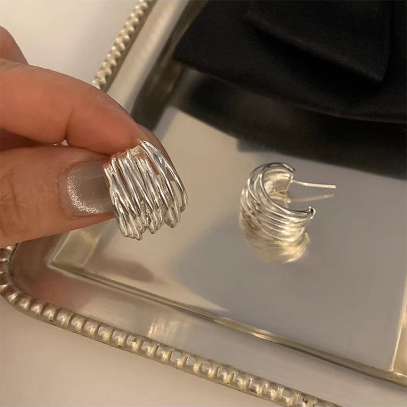 BF CLUB 925 Sterling Silver Earrings For Women Trendy Interware Stud Earring Jewelry Prevent Allergy Party Accessories Gift
BF CLUB 925 Sterling Silver Earrings For Women Trendy Interware Stud Earring Jewelry Prevent Allergy Party Accessories Gift
