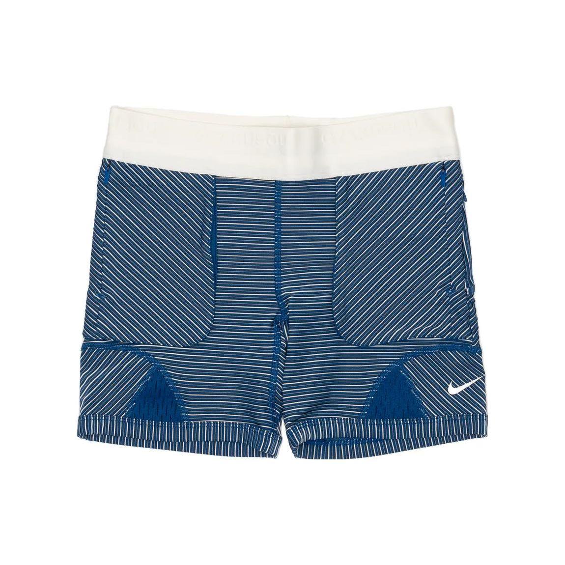 Nike Полосатые шорты для фитнеса с принтом логотипа и карманами, женские шорты синего цвета CU1583-477 S
Nike Полосатые шорты для фитнеса с принтом логотипа и карманами, женские шорты синего цвета CU1583-477 S