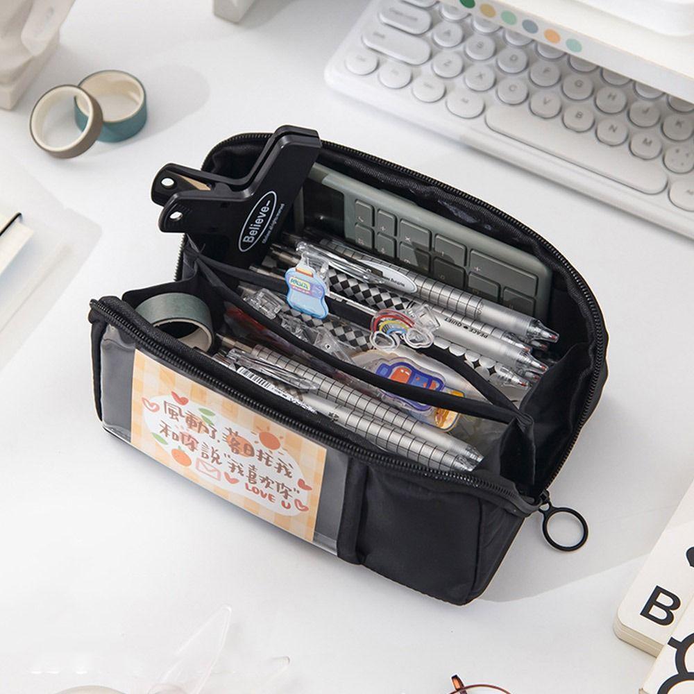 Large Capacity Pen Bag Eight-layer Stationery Bag Multi Functional Pen Box Students чёрный
Large Capacity Pen Bag Eight-layer Stationery Bag Multi Functional Pen Box Students чёрный