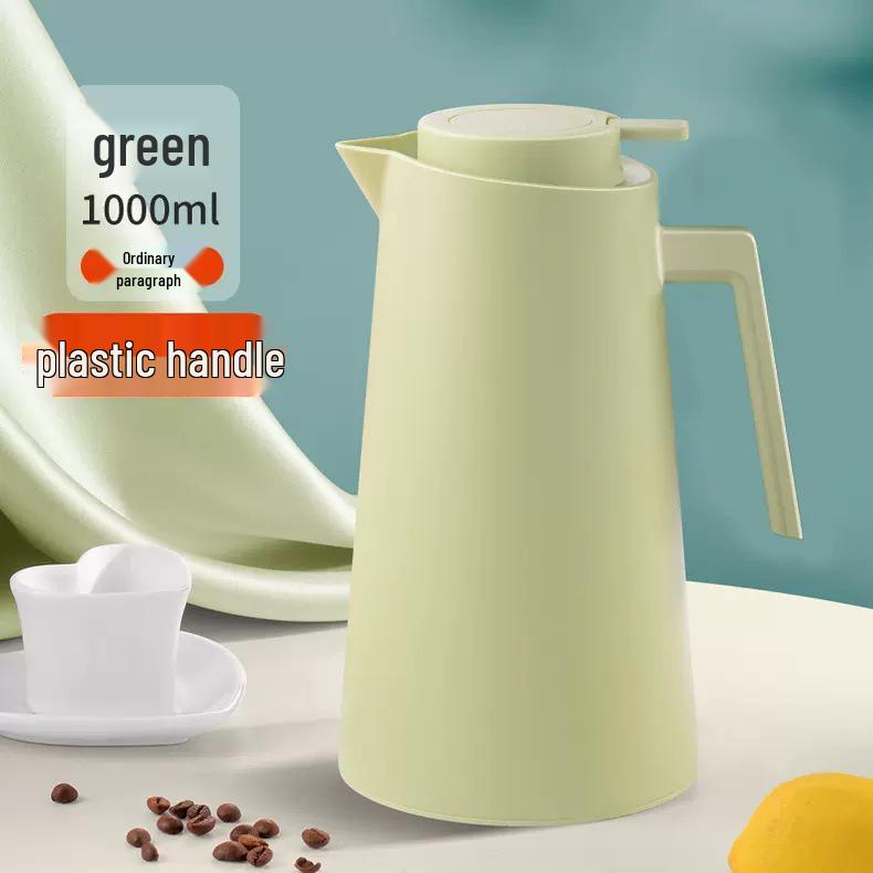 Large Capacity Push-Top Thermos Flask with Wooden Handle & Glass Liner - Insulated Household Kettle for Hot Water 1000ml
Large Capacity Push-Top Thermos Flask with Wooden Handle & Glass Liner - Insulated Household Kettle for Hot Water 1000ml