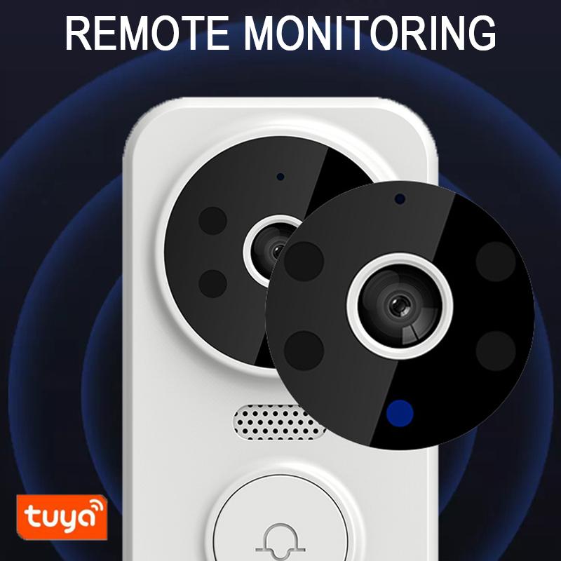M8 Intelligent Home Wireless Remote Visual Doorbell Low Power Two-Way Audio HD Infrared Night Vision Tuya Doorbell White
M8 Intelligent Home Wireless Remote Visual Doorbell Low Power Two-Way Audio HD Infrared Night Vision Tuya Doorbell White