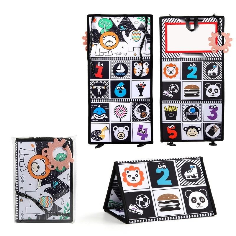 Книга из ткани для малышей, устойчивая к разрывам, моющаяся, игрушка, раннее развитие, когнитивная, черно-белый, красочный узор, зеркало, набор книг из ткани Black White
Книга из ткани для малышей, устойчивая к разрывам, моющаяся, игрушка, раннее развитие, когнитивная, черно-белый, красочный узор, зеркало, набор книг из ткани Black White