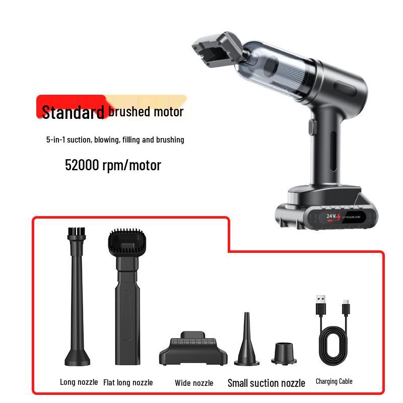 Многофункциональный автомобильный пылесос и насос высокой мощности с литиевой батареей
Многофункциональный автомобильный пылесос и насос высокой мощности с литиевой батареей