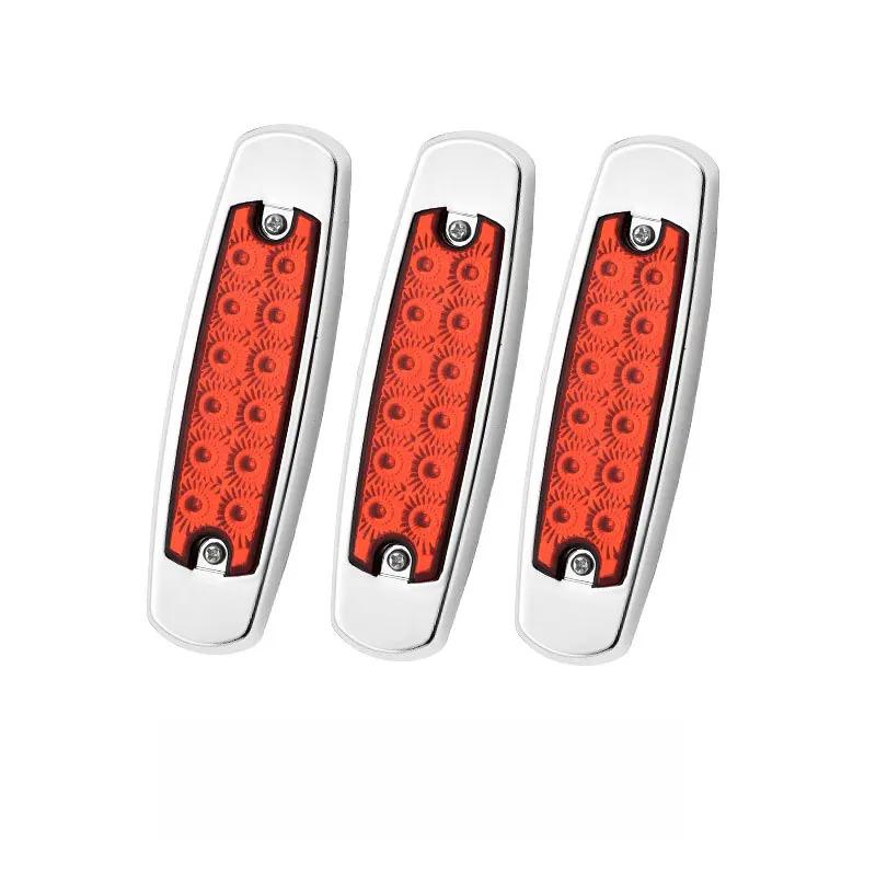 Waterproof LED Tail Light Rear Lamps Pair Boat Trailer Rear Parts for Truck Vans ATV Lorry Caravans Car Lighting Automotive Tool червоний
Waterproof LED Tail Light Rear Lamps Pair Boat Trailer Rear Parts for Truck Vans ATV Lorry Caravans Car Lighting Automotive Tool червоний