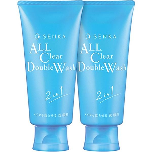 Senka All Clear Double Wash A Очищающая пенка, 120г, 2 штуки Известная корейская косметика
Senka All Clear Double Wash A Очищающая пенка, 120г, 2 штуки Известная корейская косметика