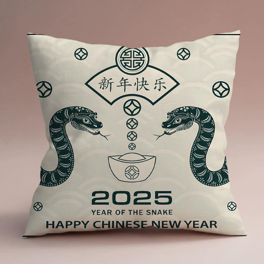 2025 New Zodiac Snake Cushion Cover Classic Snake Pattern Series Pillowcase For Home Sofa Car Decoration Pillow Case 45x45cm
2025 New Zodiac Snake Cushion Cover Classic Snake Pattern Series Pillowcase For Home Sofa Car Decoration Pillow Case 45x45cm