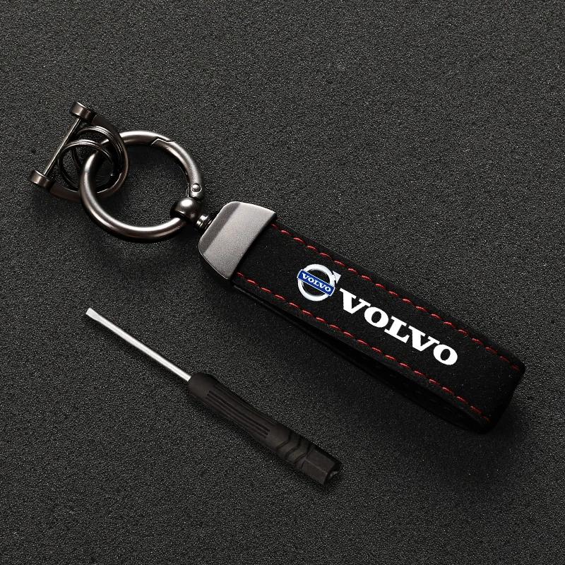 Volvo Car Suede Leather Keychain R DESIGN Metal Key Ring Holder Sticker Fits All Volvo XC60 XC90 Models Autdels Auto Accessories
Volvo Car Suede Leather Keychain R DESIGN Metal Key Ring Holder Sticker Fits All Volvo XC60 XC90 Models Autdels Auto Accessories