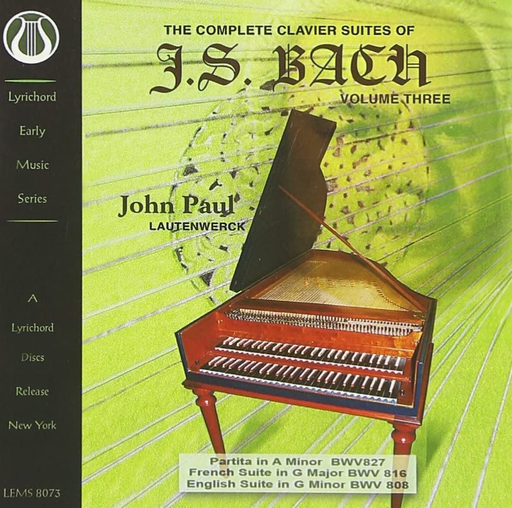 CD JOHN PAUL - Complete Clavier Suites of Js Bach LEMS8073 Japan Classical Used
CD JOHN PAUL - Complete Clavier Suites of Js Bach LEMS8073 Japan Classical Used