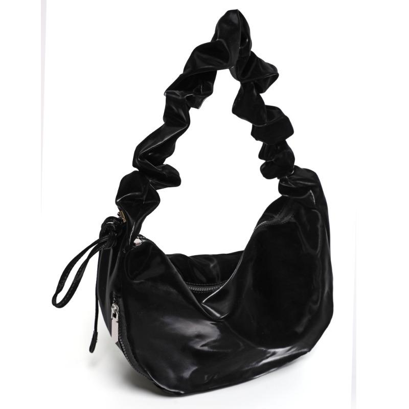 1pcs Women s Large Capacity Cloud Bag Trendy Soft Leather Dumpling Bag Fashionable Ruched Shoulder Bag Crossbody Underarm Bag 24x13x24cm чорний
1pcs Women s Large Capacity Cloud Bag Trendy Soft Leather Dumpling Bag Fashionable Ruched Shoulder Bag Crossbody Underarm Bag 24x13x24cm чорний