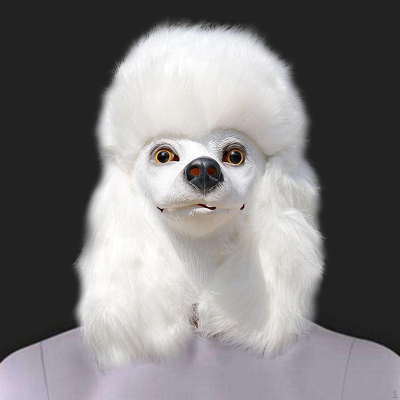 Маска собаки пуделя Маскарадная Страшное животное для ролевых игр
Маска собаки пуделя Маскарадная Страшное животное для ролевых игр