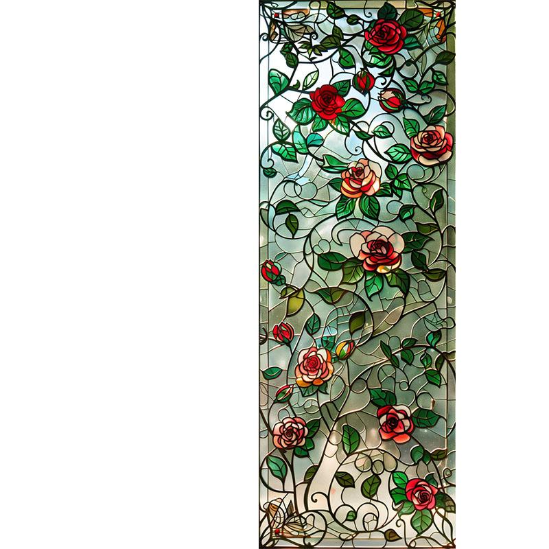 European Style Retro Glass Partition Wall Imitation Color Painting Art Film Translucent Opaque Paper Window Film Stained Glass (as the picture,30x100cm)
European Style Retro Glass Partition Wall Imitation Color Painting Art Film Translucent Opaque Paper Window Film Stained Glass (as the picture,30x100cm)