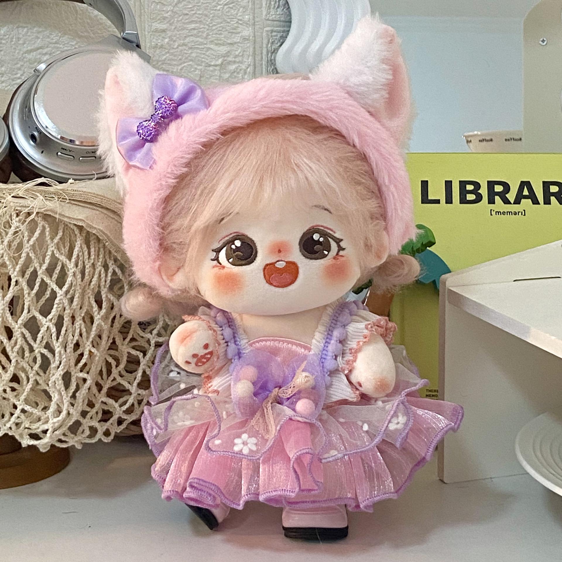 20cm Lina Bell Cotton Doll Outfit Set with Replaceable Headwear 20cm Doll Clothes (Clothing Only, No Doll)
20cm Lina Bell Cotton Doll Outfit Set with Replaceable Headwear 20cm Doll Clothes (Clothing Only, No Doll)