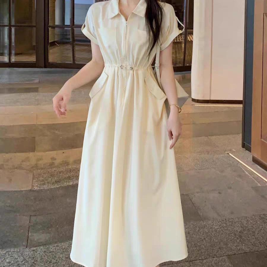Women s French Apricot Summer Plus Size Waist-Cinching Long Shirt Dress L
Women s French Apricot Summer Plus Size Waist-Cinching Long Shirt Dress L
