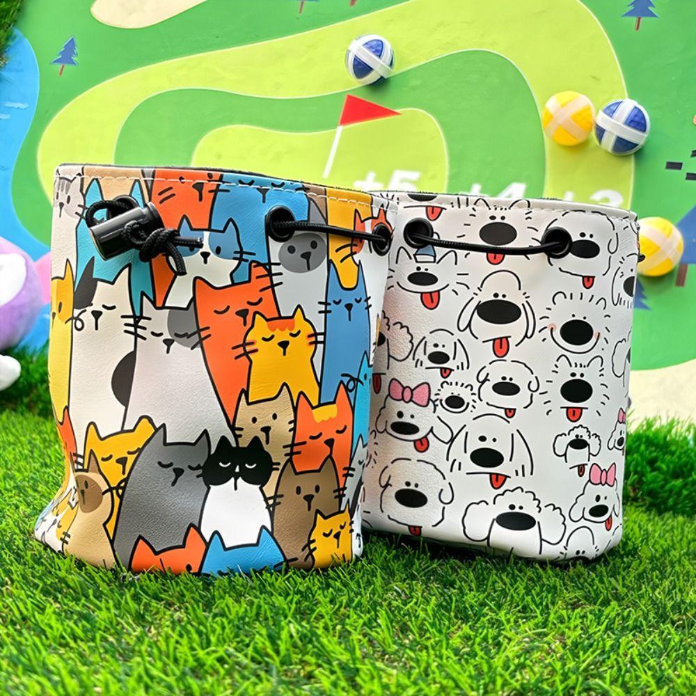 Waterproof Golf Ball Storage Bag Graffiti Puppy Golf Ball Container Gym Sports Dog 
Waterproof Golf Ball Storage Bag Graffiti Puppy Golf Ball Container Gym Sports Dog