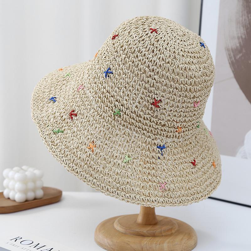 Ladies Large Brimmed Colorful Straw Hat Vacation And Travel Sun Protection Hat, Summer Hollow Windproof Sun Protection Cool Hat бежевий
Ladies Large Brimmed Colorful Straw Hat Vacation And Travel Sun Protection Hat, Summer Hollow Windproof Sun Protection Cool Hat бежевий
