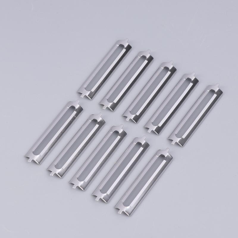 10Pcs Stainless Steel Peeler Blades Replacement Double Peeler Asparagus Peeler Multifunctional Peeling Tools Kitchen Supplies A1
10Pcs Stainless Steel Peeler Blades Replacement Double Peeler Asparagus Peeler Multifunctional Peeling Tools Kitchen Supplies A1