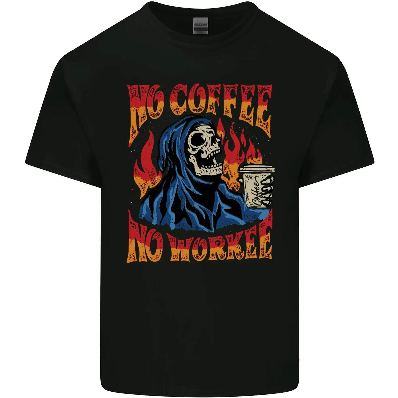No Coffee No Work Funny Skull Grim Reaper Kids T-Shirt Childrens 2XL
No Coffee No Work Funny Skull Grim Reaper Kids T-Shirt Childrens 2XL