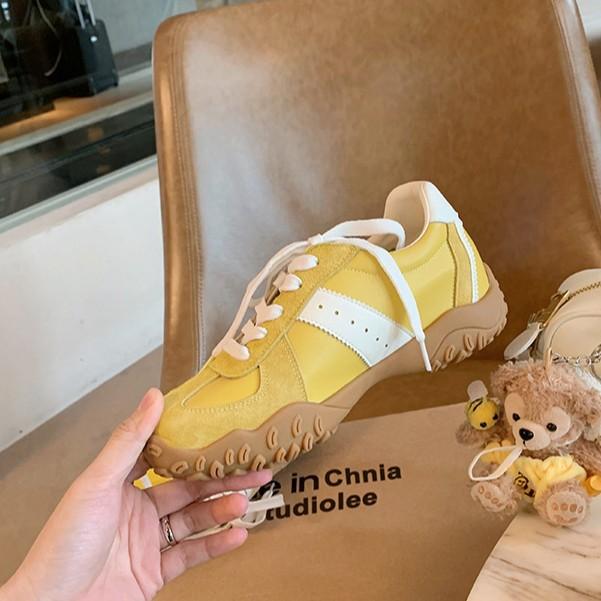 Leather~ 7cm inner height increase shoes color matching round head thick sole German training shoes women s new casual sports shoes Forrest Gump shoes 35
Leather~ 7cm inner height increase shoes color matching round head thick sole German training shoes women s new casual sports shoes Forrest Gump shoes 35