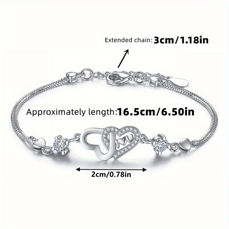 To My Mother Love Heart Bracelet Gift, Birthday Christmas Gift From Daughter, Gift Card With Text & Gift Box Included United States
To My Mother Love Heart Bracelet Gift, Birthday Christmas Gift From Daughter, Gift Card With Text & Gift Box Included United States