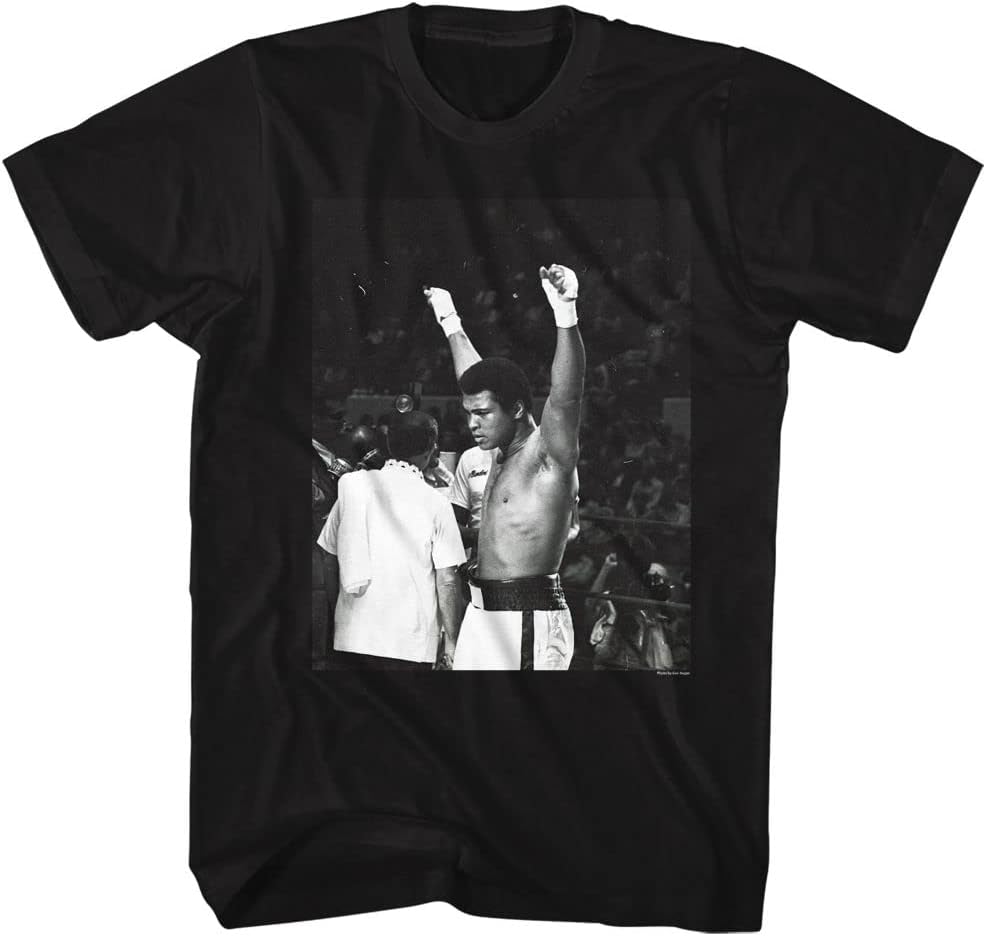 Muhammad Ali 60s Proudly Declaring I Am A Champion Adult T-Shirt Tee 5XL різнокольоровий
Muhammad Ali 60s Proudly Declaring I Am A Champion Adult T-Shirt Tee 5XL різнокольоровий