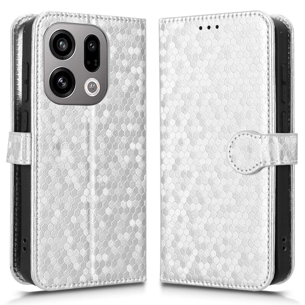 For Oppo Find X9 5G Wallet Case Dot Pattern Imprint PU Leather Phone Cover with Wrist Strap
For Oppo Find X9 5G Wallet Case Dot Pattern Imprint PU Leather Phone Cover with Wrist Strap