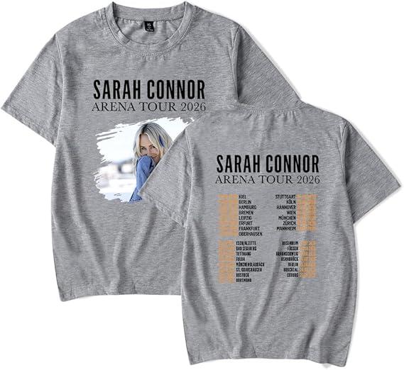 Sarah Connor Merch Arena Tour 2026 TShirt Streetwear TShirt Shirt Unisex Women Short Sleeve Fashion Tee L
Sarah Connor Merch Arena Tour 2026 TShirt Streetwear TShirt Shirt Unisex Women Short Sleeve Fashion Tee L