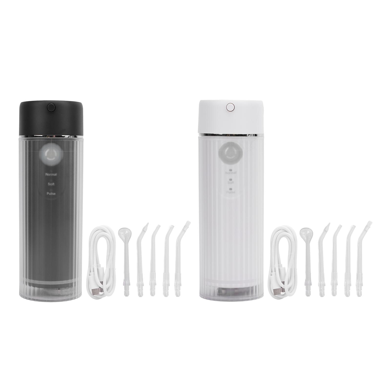Mini Water Dental Irrigator IPX7 Water Resistant 190 ML Expandable Tank 130PSI 3 Mode Water Teeth Cl Black
Mini Water Dental Irrigator IPX7 Water Resistant 190 ML Expandable Tank 130PSI 3 Mode Water Teeth Cl Black