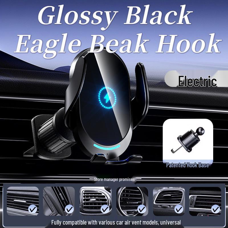 Multi-Function Wireless Car Phone Holder with Air Vent Mount Car Logo Customization
Multi-Function Wireless Car Phone Holder with Air Vent Mount Car Logo Customization