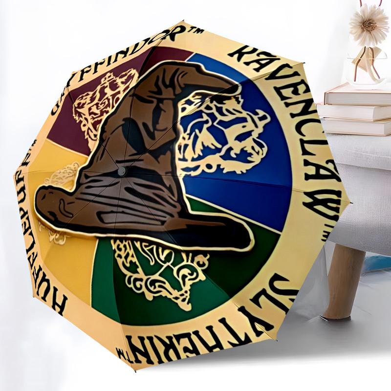 1pc Gryffindor Ravenclaw Hat Automatic Open/Close Umbrella, Christmas Gift for Men Women, Daily Travel Outdoor Use yy251101166
1pc Gryffindor Ravenclaw Hat Automatic Open/Close Umbrella, Christmas Gift for Men Women, Daily Travel Outdoor Use yy251101166