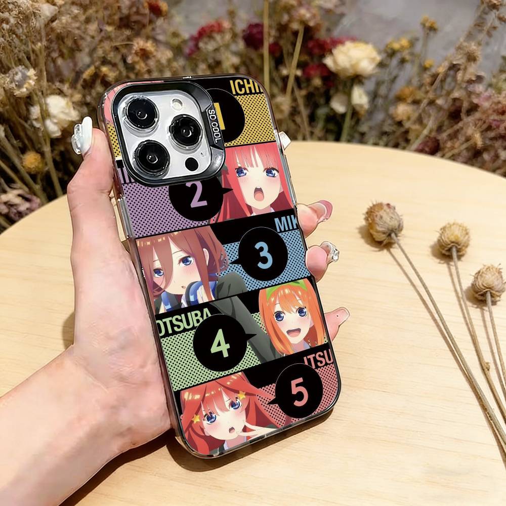The Quintessential Quintuplets Phone Case For iPhone 17,16,15,14,13,12,11 Plus,Pro Max,XS,Colorful Silver Black Cover iPhone15
The Quintessential Quintuplets Phone Case For iPhone 17,16,15,14,13,12,11 Plus,Pro Max,XS,Colorful Silver Black Cover iPhone15